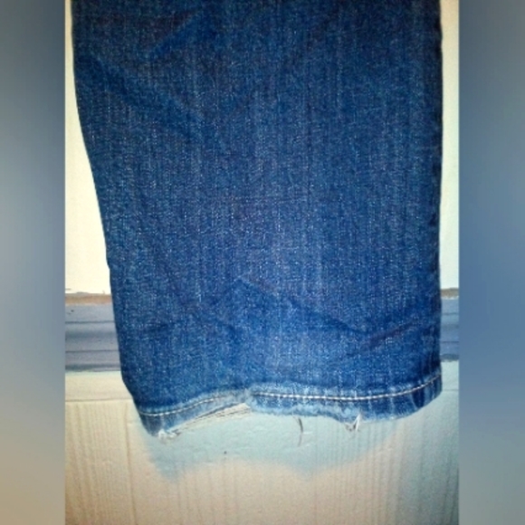 Women's Vigoss Size 15/33 Bootcut Jeans with Rhinestones on back pockets - Picture 8 of 13